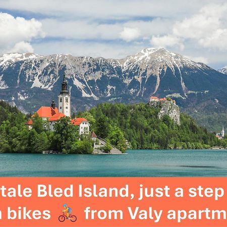Apartment Valy - Free Bikes, Relaxing Terrace & Near 블레드 외부 사진